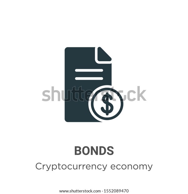Bonds Vector Icon On White Background Stock Vector (Royalty Free ...
