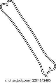 Bone is an attribute of the Halloween holiday.