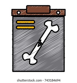 Bone broken xray
