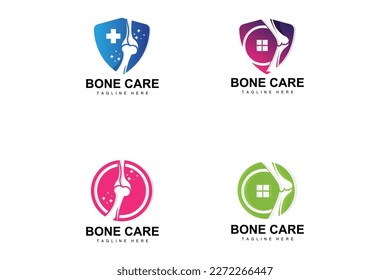 Bone Care Logo, Body Health Vector, Design For Bone Health, Pharmacy, Hospital, Health Product Brand