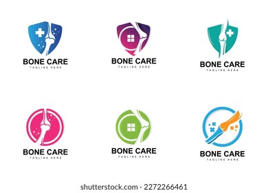 Bone Care Logo, Body Health Vector, Design For Bone Health, Pharmacy, Hospital, Health Product Brand