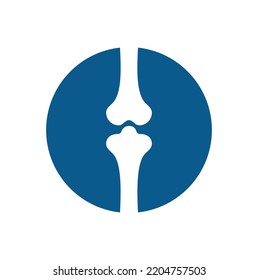 Knochenpflege Logo Symbol Vektorvorlage.	
