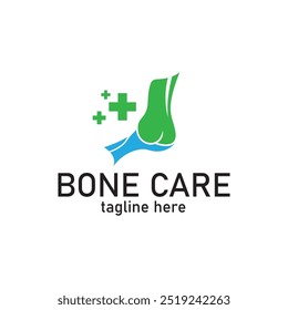 bone care vector logo ilustration