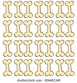 bone cartoon background