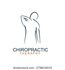 a bone chiropractic vector illustration icon