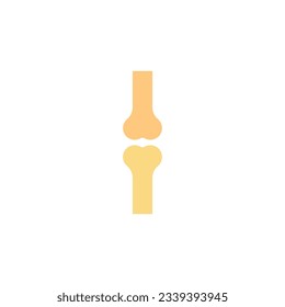 Icono de color óseo. gráfico ilustrativo de color óseo