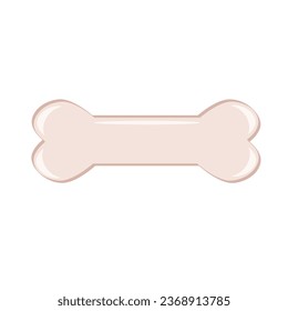 bone dog food art drawn