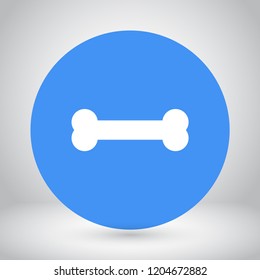 bone for a dog vector icon eps 10
