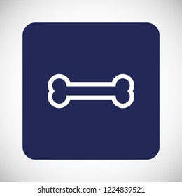 bone for a dog vector icon eps 10