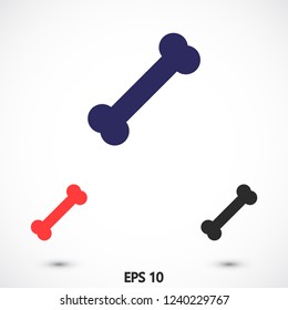 bone for a dog vector icon eps 10