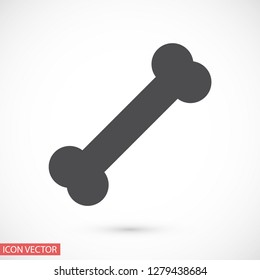 bone for a dog vector icon eps 10