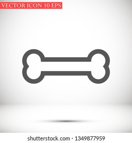 bone for a dog vector icon eps 10