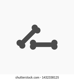 bone for a dog vector icon eps 10 , Lorem ipsum Flat design