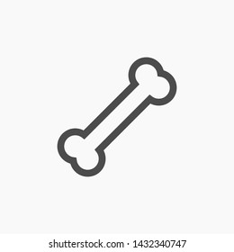 bone for a dog vector icon eps 10 , Lorem ipsum Flat design