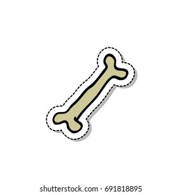 bone doodle icon