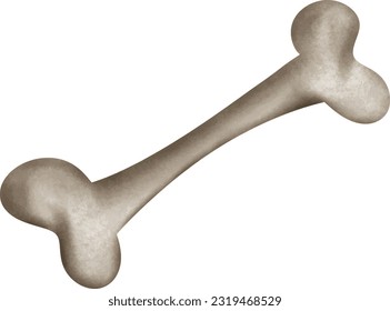 bone fragments for dogs, animal food icon concept design.