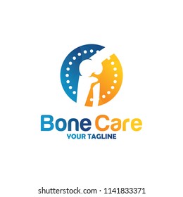 Bone Health logo designs concept, Bone Treatment