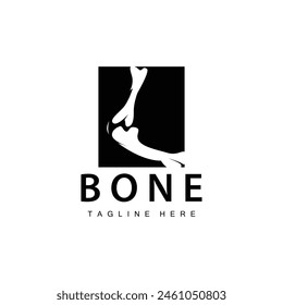 Bone Health Logo Simple Illustration Silhouette Template Vector Design