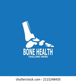 Bone health logo vector illustration