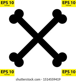 Bone icon, compatible for any company.