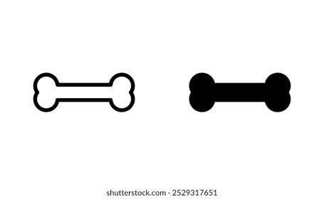 Bone icon concept. Stock vector