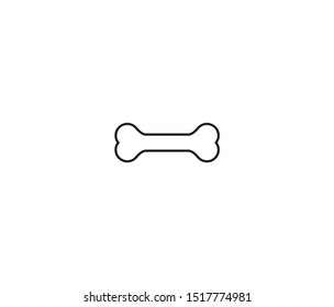 bone icon illustration vector design element logo template
