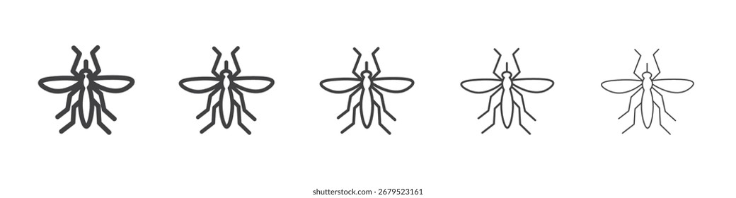 Icono de hueso Símbolo de ilustración de gráficos de línea