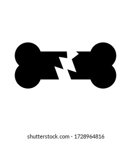 bone icon or logo isolated sign symbol vector illustration - high quality black style vector icons
