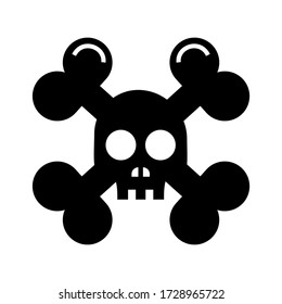bone icon or logo isolated sign symbol vector illustration - high quality black style vector icons
