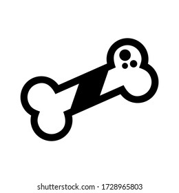 bone icon or logo isolated sign symbol vector illustration - high quality black style vector icons
