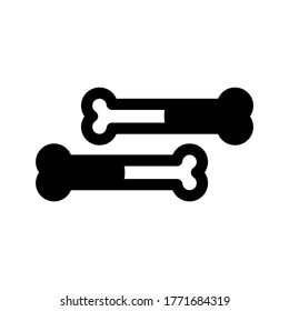 bone icon or logo isolated sign symbol vector illustration - high quality black style vector icons
