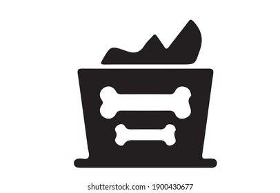 bone icon or logo isolated sign symbol vector illustration - high quality black style vector icons.