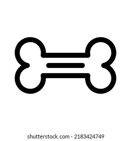 bone icon or logo isolated sign symbol vector illustration - high quality black style vector icons
