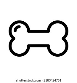 bone icon or logo isolated sign symbol vector illustration - high quality black style vector icons
