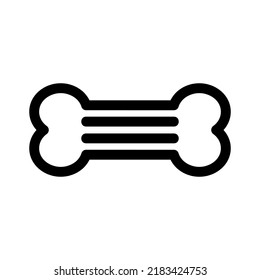 icono óseo o logotipo símbolo de signo aislado ilustración vectorial de alta calidad estilo negro iconos vectoriales
