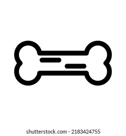 bone icon or logo isolated sign symbol vector illustration - high quality black style vector icons
