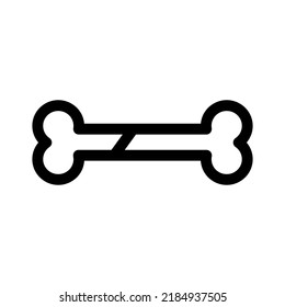 bone icon or logo isolated sign symbol vector illustration - high quality black style vector icons

