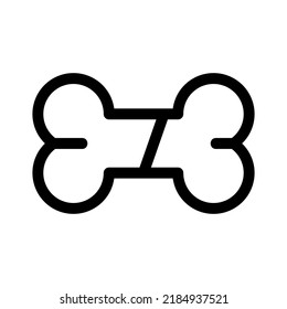 bone icon or logo isolated sign symbol vector illustration - high quality black style vector icons
