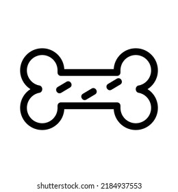 bone icon or logo isolated sign symbol vector illustration - high quality black style vector icons
