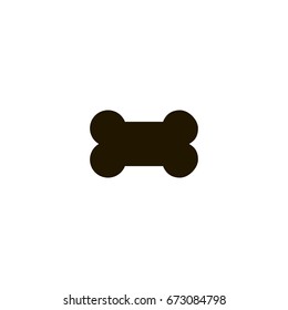 bone icon. sign design