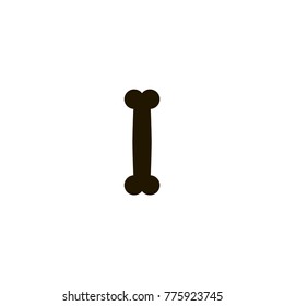 bone icon. sign design