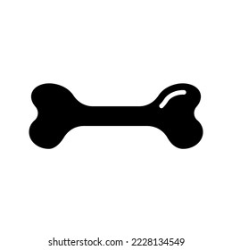 Bone icon. sign for mobile concept and web design. vector illustration