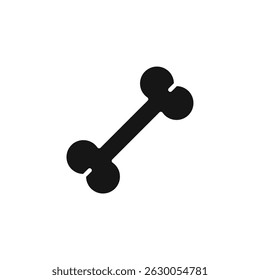 bone icon. bone Symbol sign for mobile concept and web design. Vector icon, Logo illustration, Vector graphics