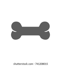 Bone icon in trendy flat style isolated on white background. Symbol for your web site design, logo, app, UI. Vector illustration, EPS