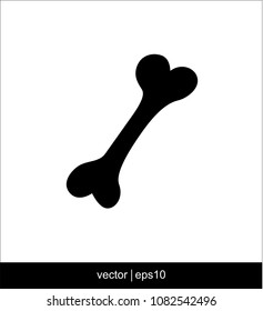 bone icon vector