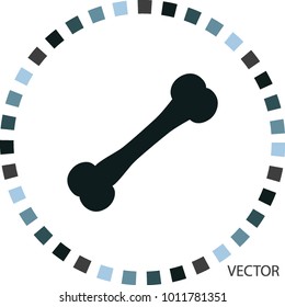 Bone icon, vector design element