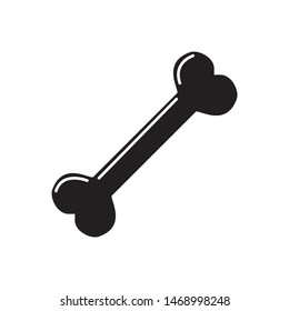 bone icon vector design template