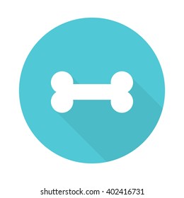 bone icon. vector illustration