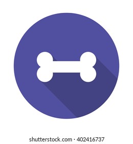 bone icon. vector illustration