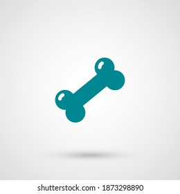 bone icon. Vector illustration EPS 10.